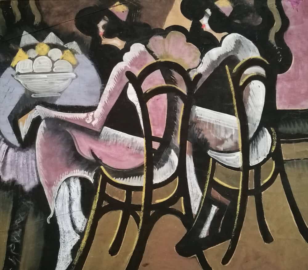 Scheiber Hugó, Két hölgy a bárban