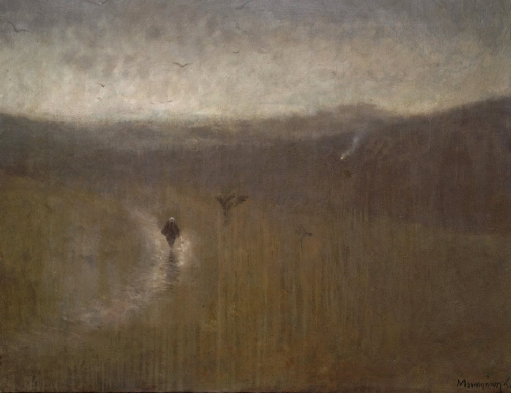 Mednyánszky László- Ködös táj,1890 körül